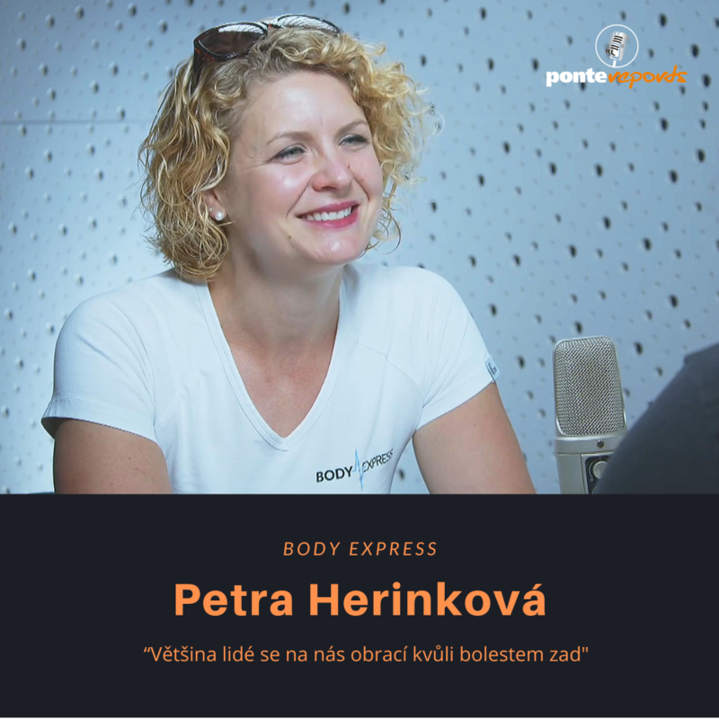 Obrázek epizody Petra Herinková - Body Express: Většina lidé se na nás obrací kvůli bolestem zad