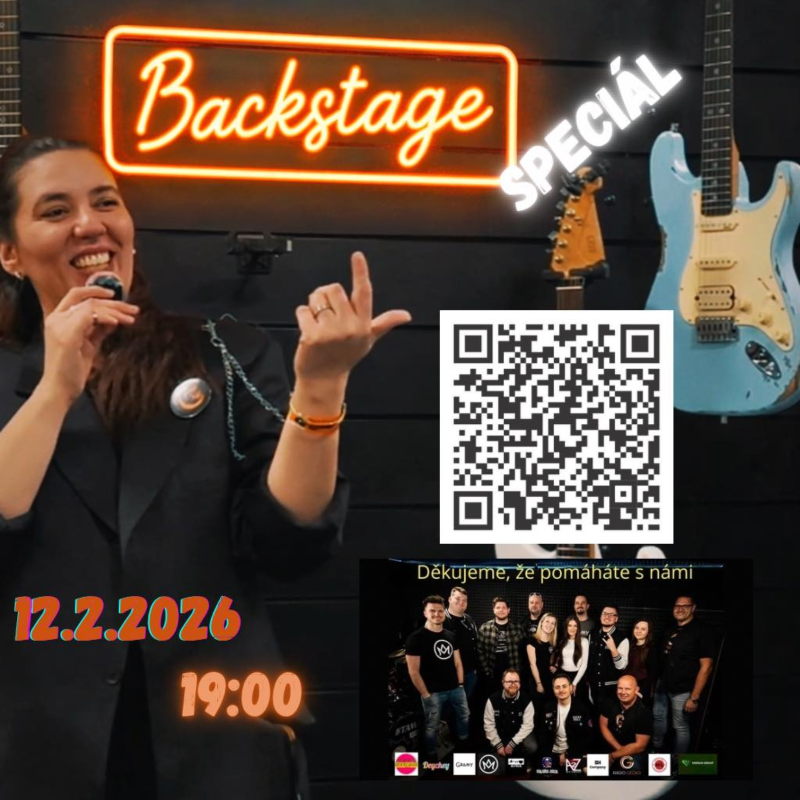 Obrázek epizody Backstage s Kateřinou Šimkovou ( Jiří Oudrán & David Salač )