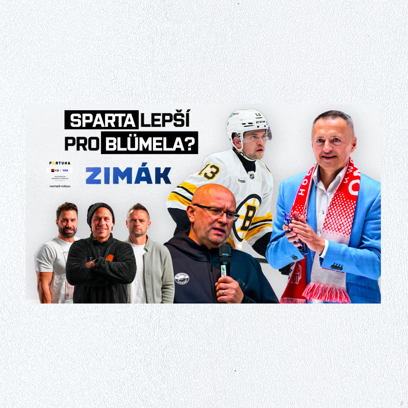Obrázek epizody ZIMÁK: V čem Hynek pomůže Dědkovi, proč je Sparta pro Blümela lepší než Dynamo