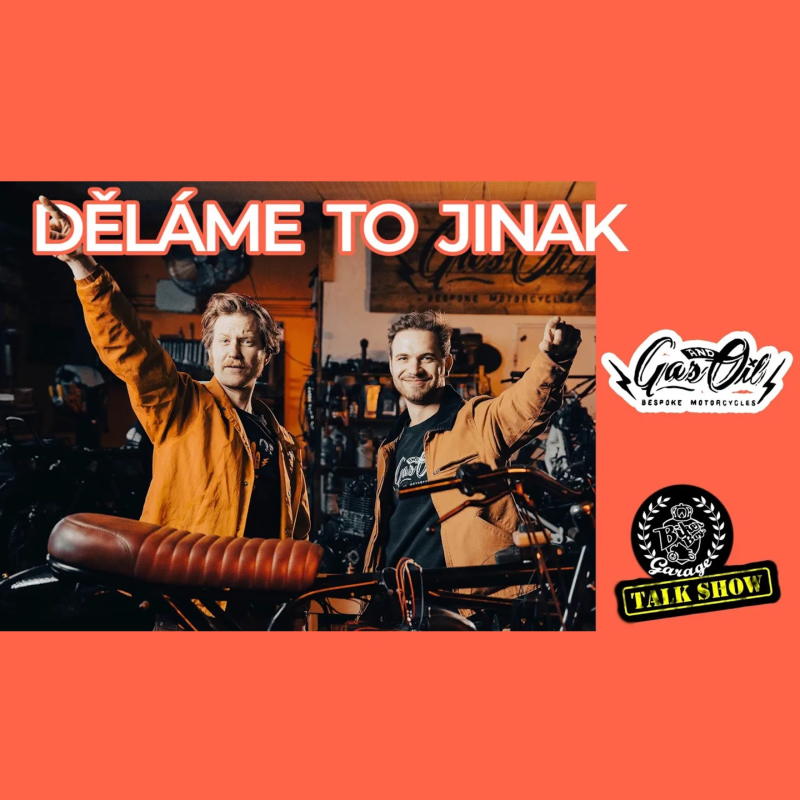 Obrázek epizody #11 Gas & Oil Bespoke Motorcycles – Motorky s duší