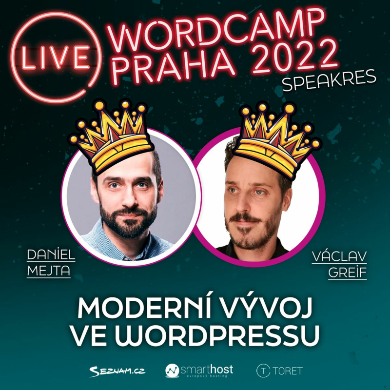 Obrázek epizody WordCamp Praha 2022 #rozhovor - Daniel Mejta a Václav Greif