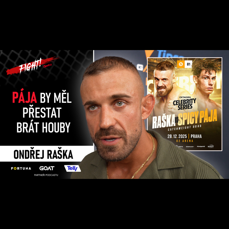 Obrázek epizody Spicy Pája plive všem zápasníkům do tváře, říká jeho vyzyvatel Raška. Měl by přestat s halucinogeny