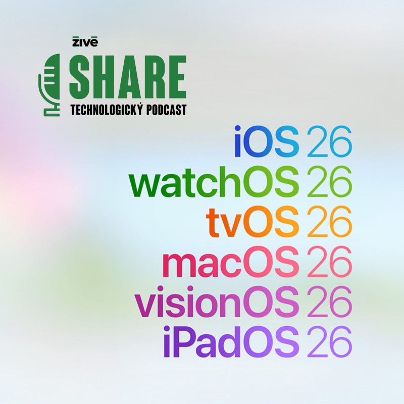 Obrázek epizody SHARE: Apple ohlásil zmeny: z iPadov sú počítače, OS majú nový dizajn