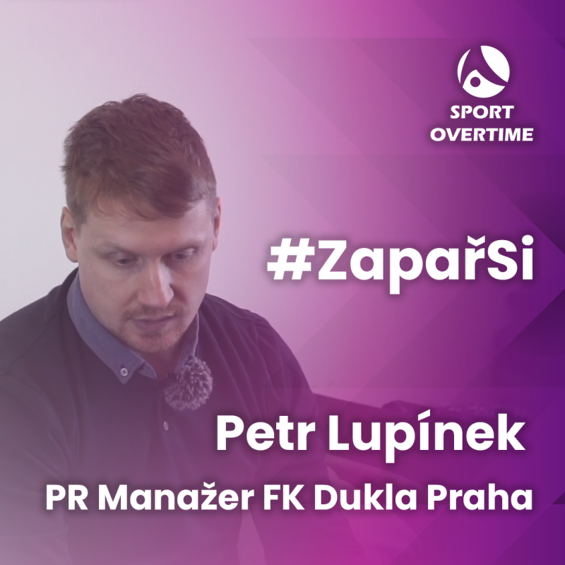 Obrázek epizody #ZapařSi – Petr Lupínek (PR Manažer FK Dukla Praha)