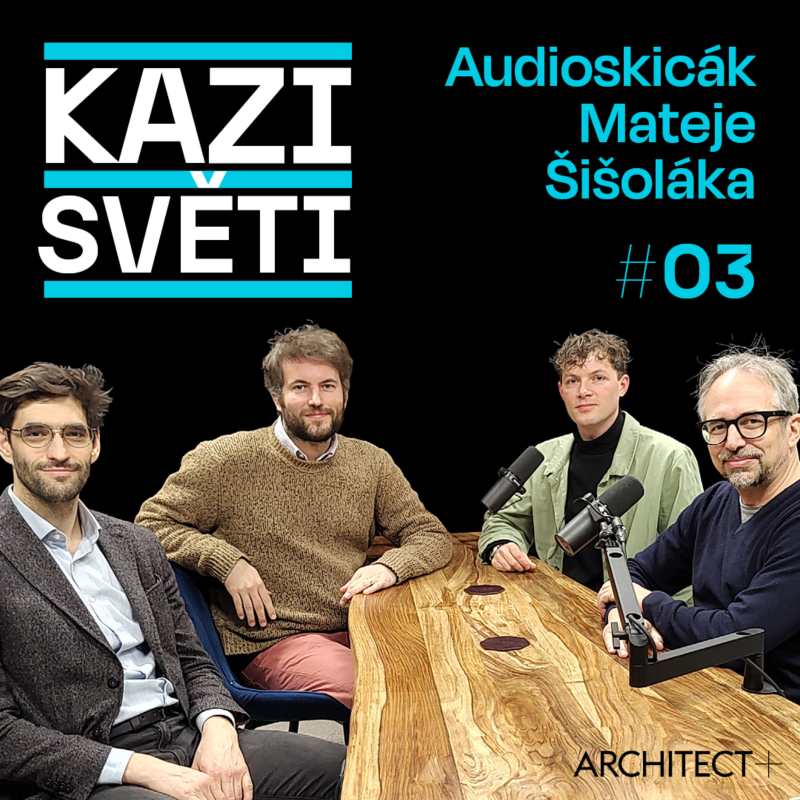 Obrázek epizody S RCNKSK a Matějem Janským o udržitelné cestě k vykoupení, nebo také o dřevěné kapli a hliněném oltáři