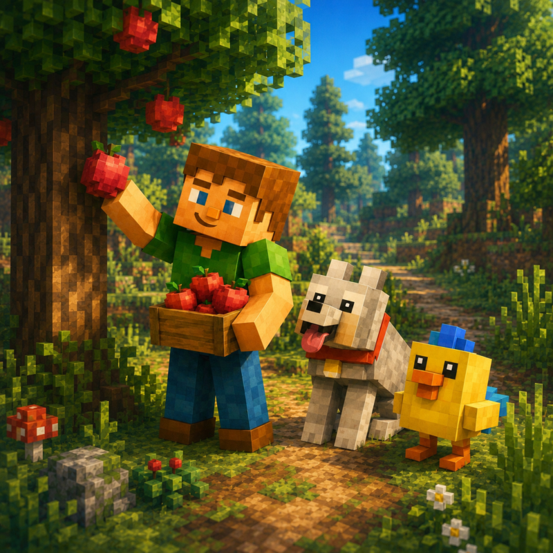 Obrázek epizody Kapitola 69 - Zvuk, který zachránil noc | Karlíkovy minecraftické pohádky (Kniha 2)