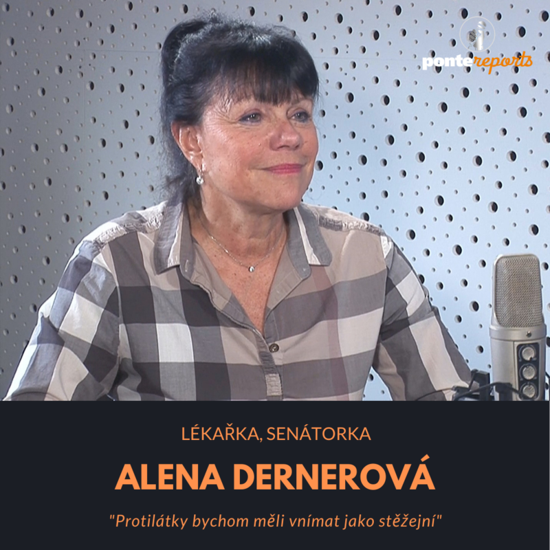 Obrázek epizody Alena Dernerová – lékařka, senátorka: Protilátky bychom měli vnímat jako stěžejní