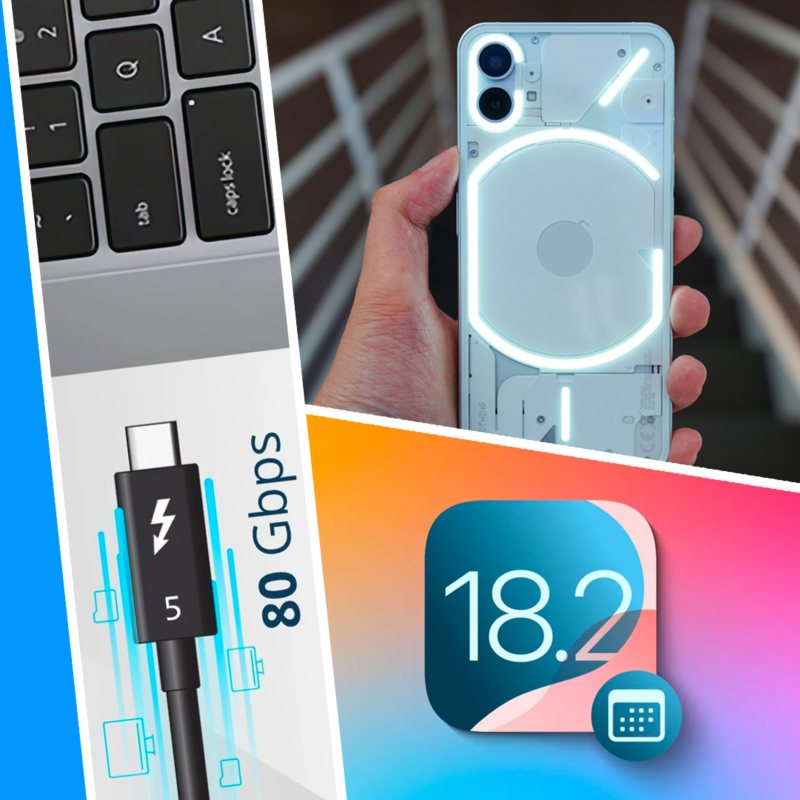 Obrázek epizody iOS 18.2 přinese dost novinek, Thunderbolt 5 je pecka a jaký bude iPhone 17 Air?