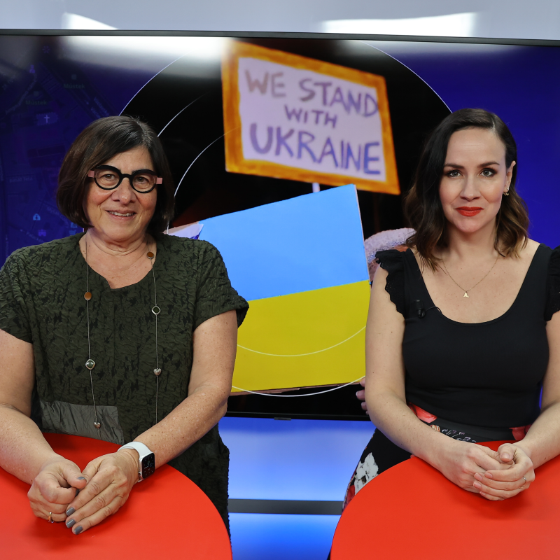 Obrázek epizody Izraelská velvyslankyně Anna Azari: Oligarchové v Izraeli nejsou vítáni. Proč Ukrajině neposkytnou vzdušnou ochranu?