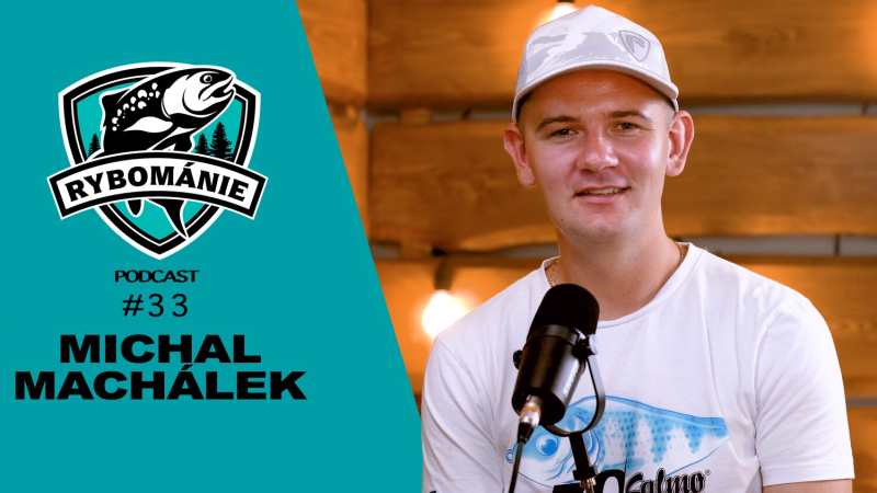 Obrázek epizody RYBOMÁNIE podcast #33 - Michal Machálek - ,,kapr je sprostý slovo a candátovi řekneme amen"
