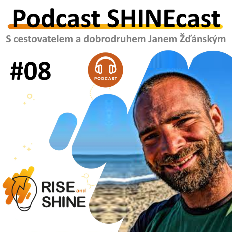 Obrázek epizody #08 SHINEcast - Dobrodruh a cyklistický cestovatel - Jan Žďánský