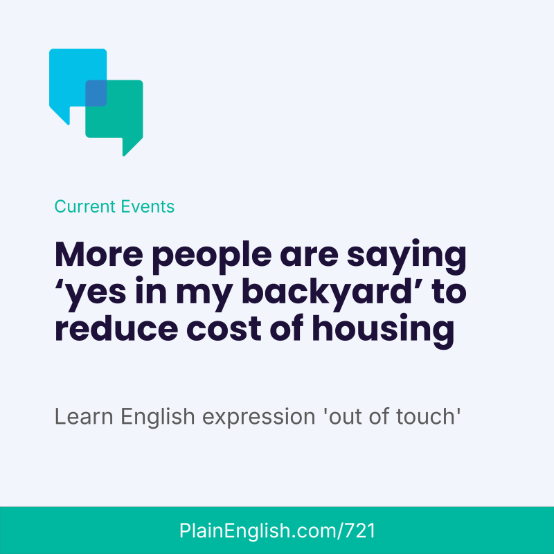 Obrázek epizody Build more homes? Now, some say ‘yes’ in my backyard (Out of touch)