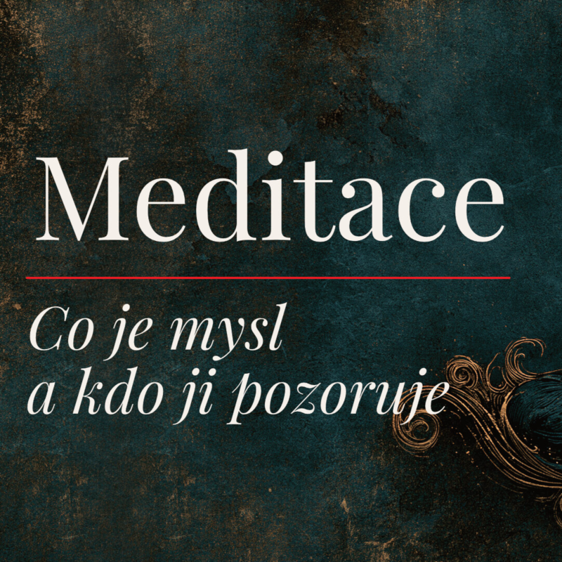 Obrázek epizody Meditace: Co je mysl a kdo ji pozoruje
