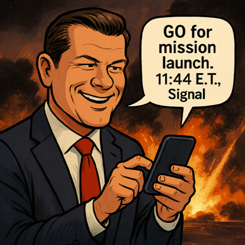 Obrázek epizody Ep#275 - Američané Plánují Vojenské Údery Přes Signal