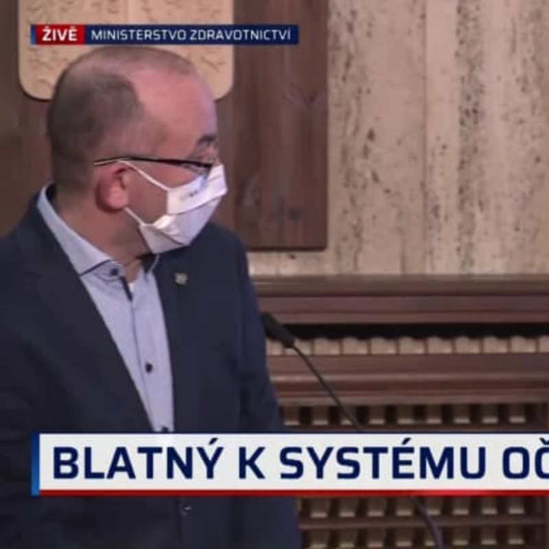 Obrázek epizody Blatný představil aktualizaci očkovacího systému