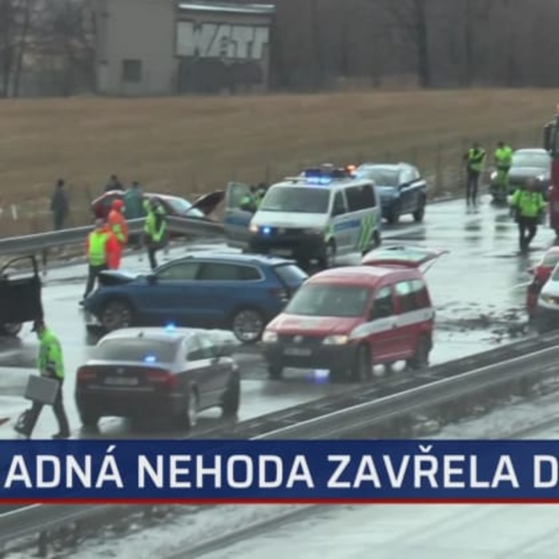 Obrázek epizody Hromadná nehoda zavřela D1