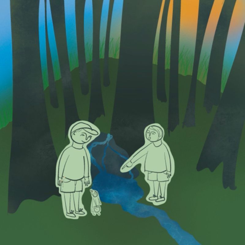 Obrázek epizody Studánka přátelství + relaxace u studánky 💧👬🐿️🦔🦌