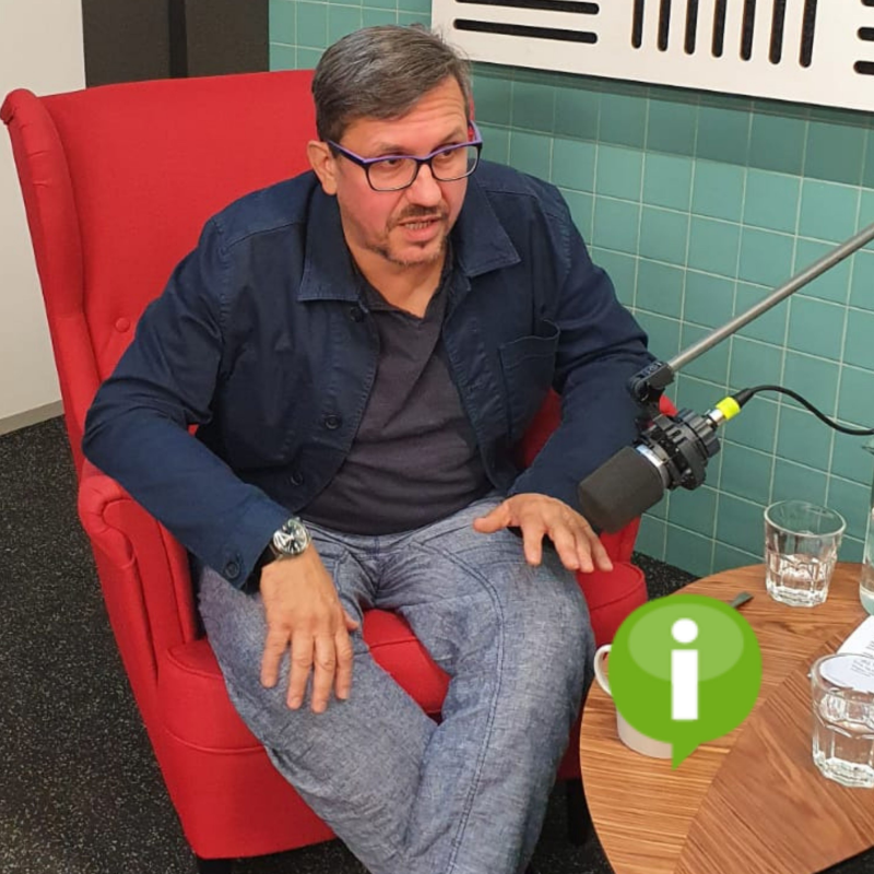 Obrázek epizody Ep.21: Vojna v divadle a mír na jevišti (host Michal Dočekal, divadelní režisér a umělecký ředitel Městských divadel pražských)