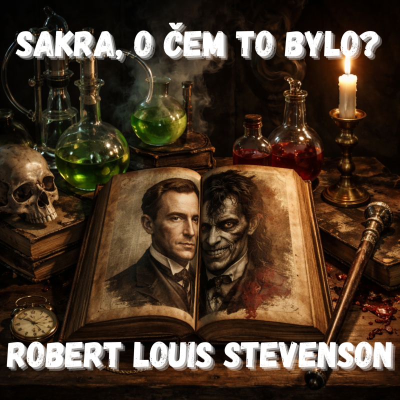 Obrázek epizody 52. Robert Louis Stevenson – Muž, který rozřízl člověka napůl (Podivuhodný případ doktora Jekylla a pana Hyda)