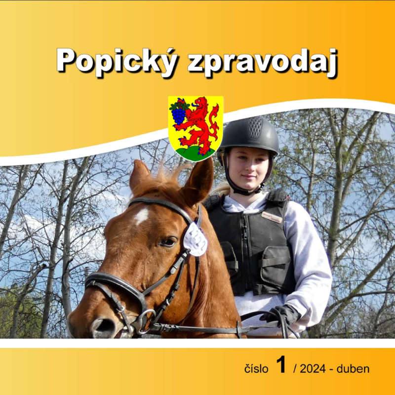Obrázek epizody Popický zpravodaj - Číslo 1/2024 - Duben