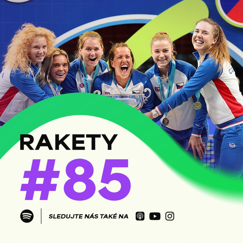 Obrázek epizody Rakety #85 | Dominance! Muchová s Noskovou smetly Ukrajinky. Češky ovládly Billie Jean King Cup