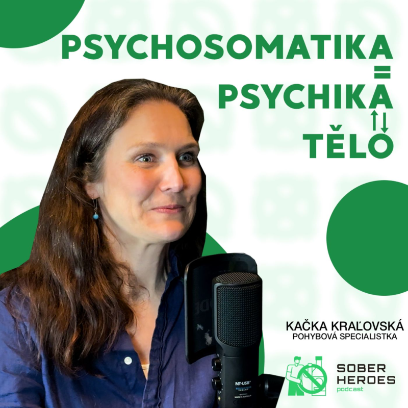 Obrázek epizody #74 Psychika a tělo jsou propojený víc, než si myslíme! Pohybová specialistka Kačka Kraľovská