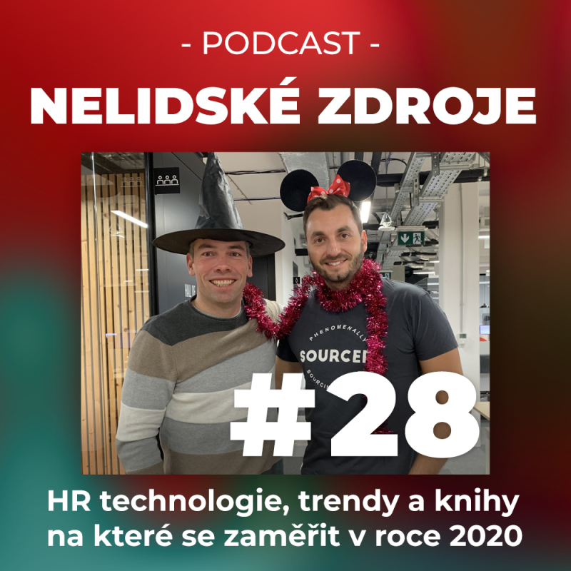 Obrázek epizody 28: HR technologie, trendy a knihy, na které se zaměřit v roce 2020