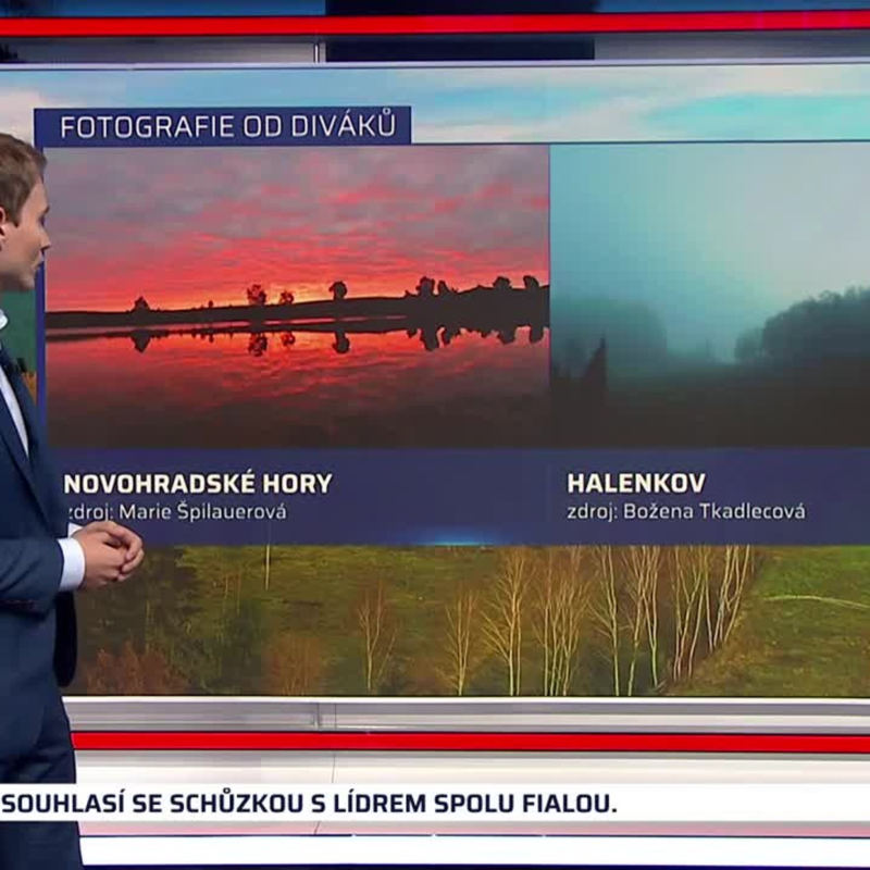 Obrázek epizody Počasí 14.10.2021 09:20