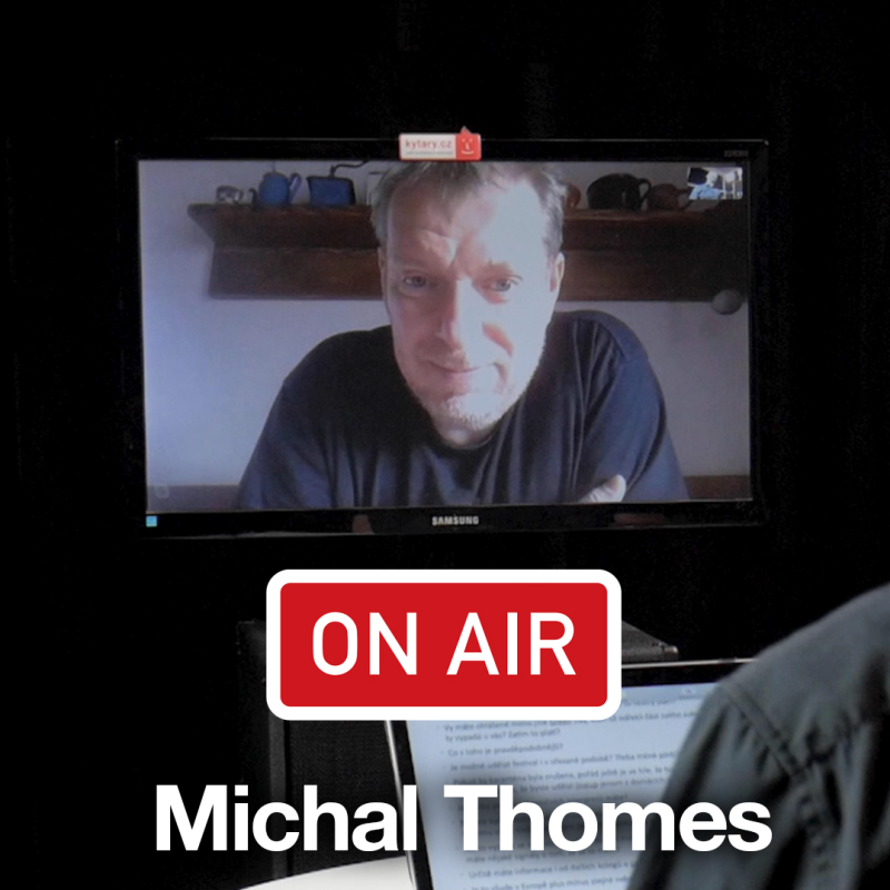 Obrázek epizody Michal Thomes (Rock For People) ON AIR: „Jsme s kapelami na jedné lodi, máme snahu to zvládnout."