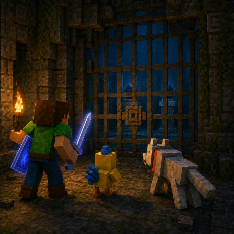 Obrázek epizody Kapitola 81 - Plán, který nesměl selhat | Karlíkovy minecraftické pohádky (Kniha 2)
