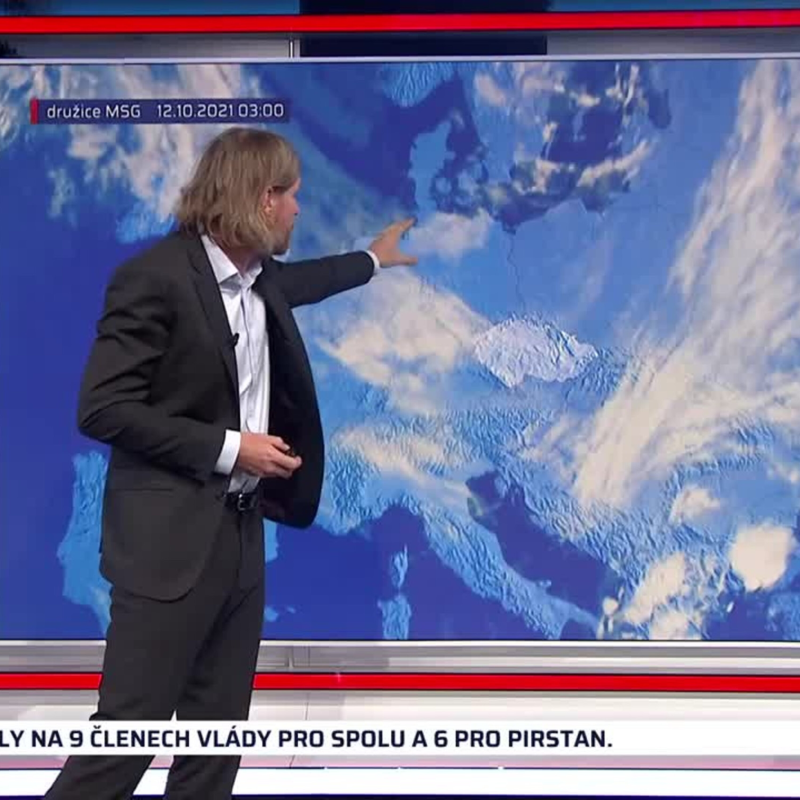 Obrázek epizody Počasí 12.10.2021 09:20