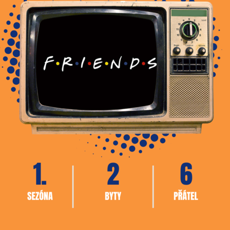 Obrázek epizody Joey ve sprše, Chandler v Jemenu a Rachel v negližé - Přátelé (S04E13-18)