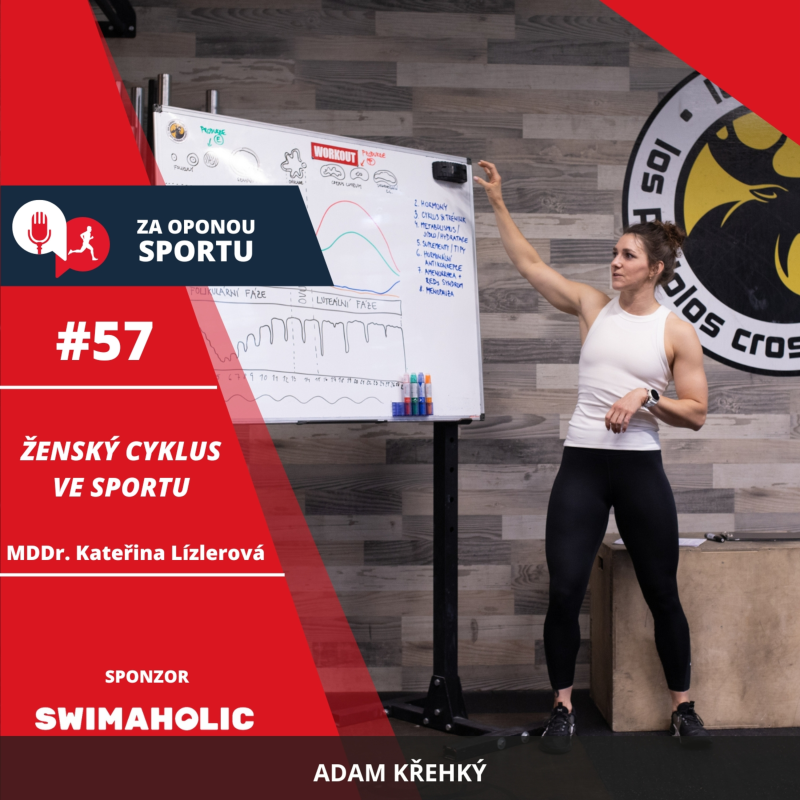 Obrázek epizody Za oponou sportu #57 - MDDr. Kateřina Lízlerová - Ženský cyklus ve sportu