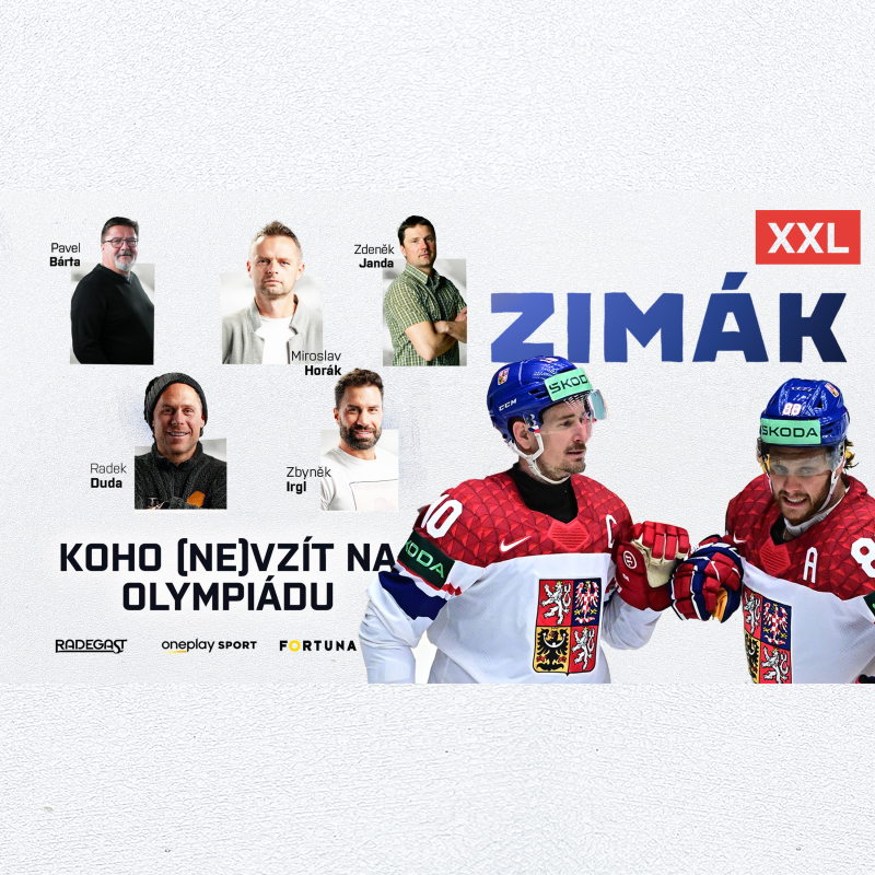 Obrázek epizody ZIMÁK XXL | Zákulisní historky z MS i spor, koho nominovat na Hry. Je Klapka out?