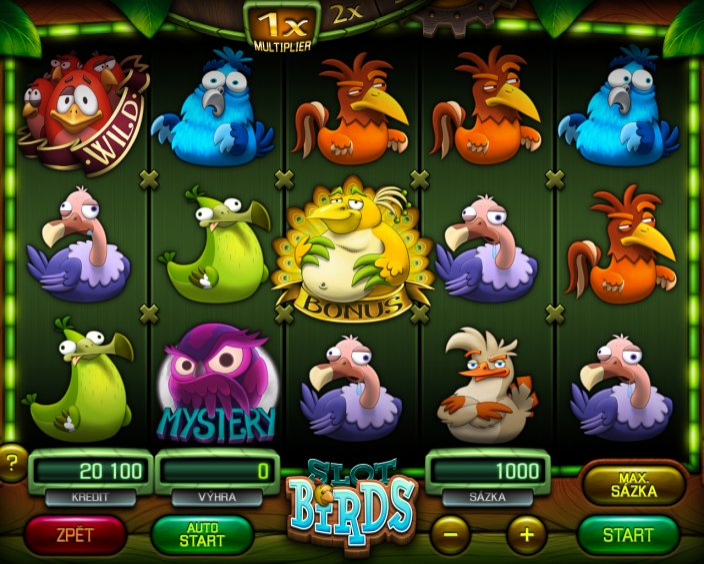 Obrázek epizody SlotBirds - vtipní ptáci, jejichž předobrazem jsou skuteční lidé