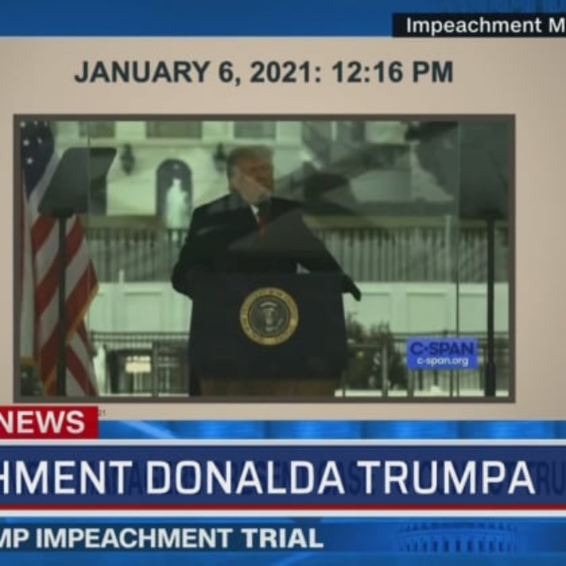 Obrázek epizody Impeachment Donalda Trumpa 10.2.2021