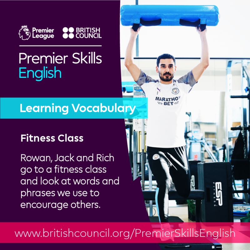 Obrázek epizody Learning Vocabulary - Fitness Class