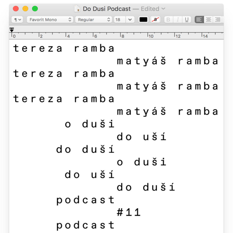 Obrázek epizody #11 Tereza Ramba a Matyáš Ramba