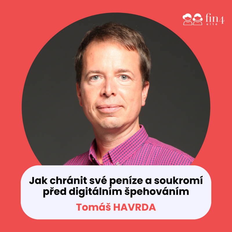 Obrázek epizody #53 – Jak chránit své peníze a soukromí před digitálním špehováním: Tomáš Havrda
