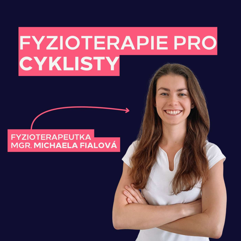 Obrázek epizody Nejčastější cyklistické bolesti a jak je řešit | fyzioterapeutka Mgr. Michaela Fialová