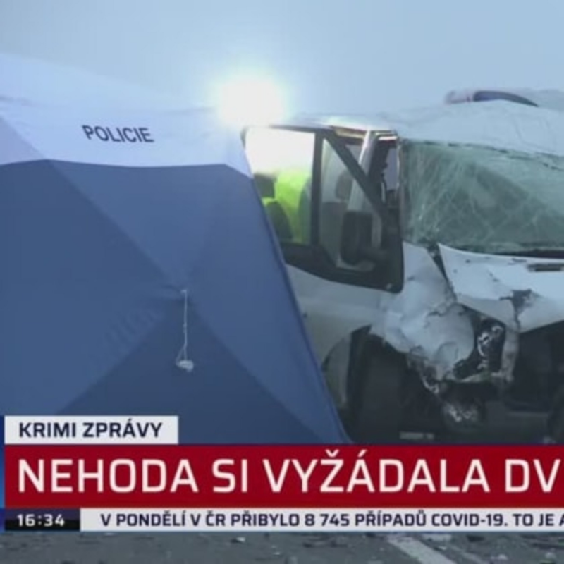 Obrázek epizody Cizinci kličkovali s dodávkou v protisměru, smetli i kamion