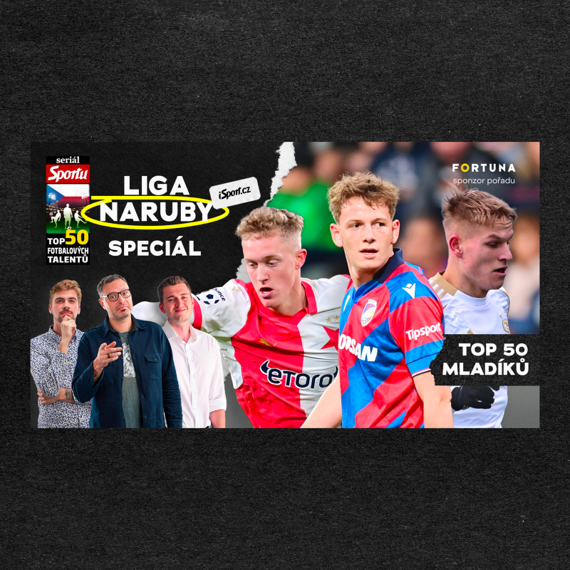 Obrázek epizody Liga naruby Speciál | TOP 50 českých talentů: mládež Slavie s mantinely áčka, spousta zranění – a vítězem je…