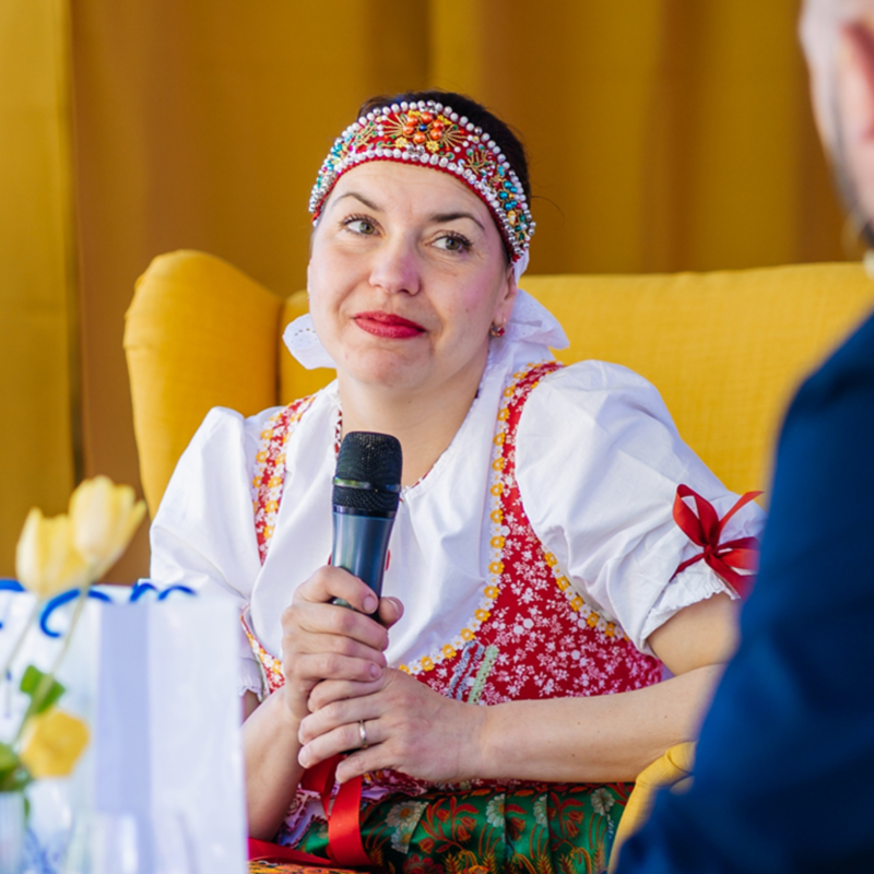 Obrázek epizody #107 Kateřina Josefi - Hudba, smích a tanec, to je koření života.