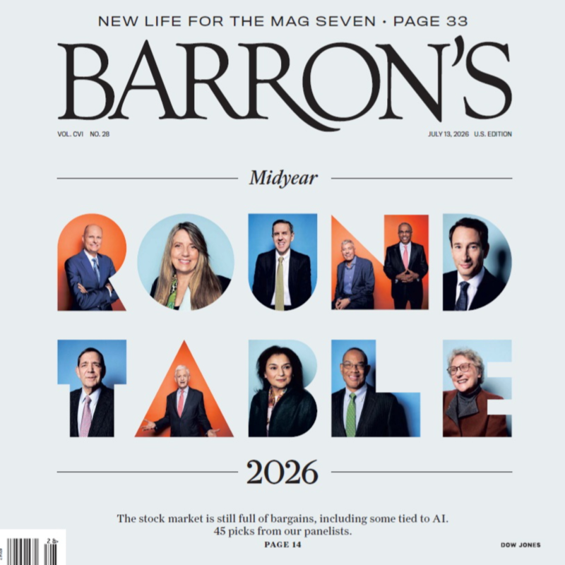 Obrázek epizody Proč AI revoluce potřebuje štěrk a vodu (Barron’s #28 13. července)