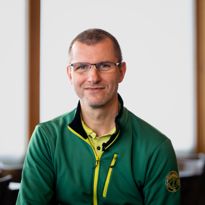 Obrázek epizody Mluvčí KRNAPu Radek Drahný