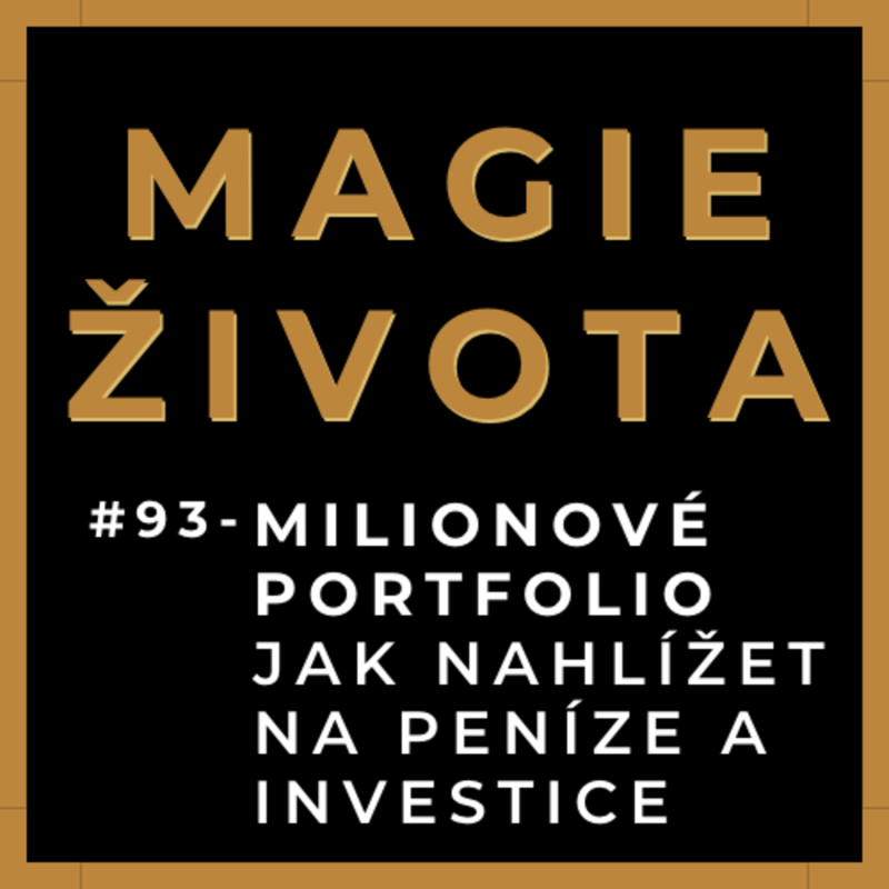 Obrázek epizody #93 - MILIONOVÉ PORTFOLIO | JAK NAHLÍŽET NA PENÍZE A INVESTICE | JAK BUDOVAT MAJETEK
