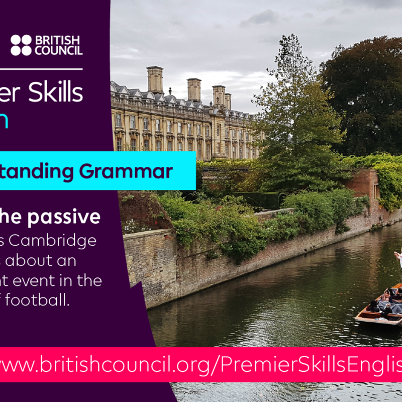 Obrázek epizody Understanding Grammar - Using the passive