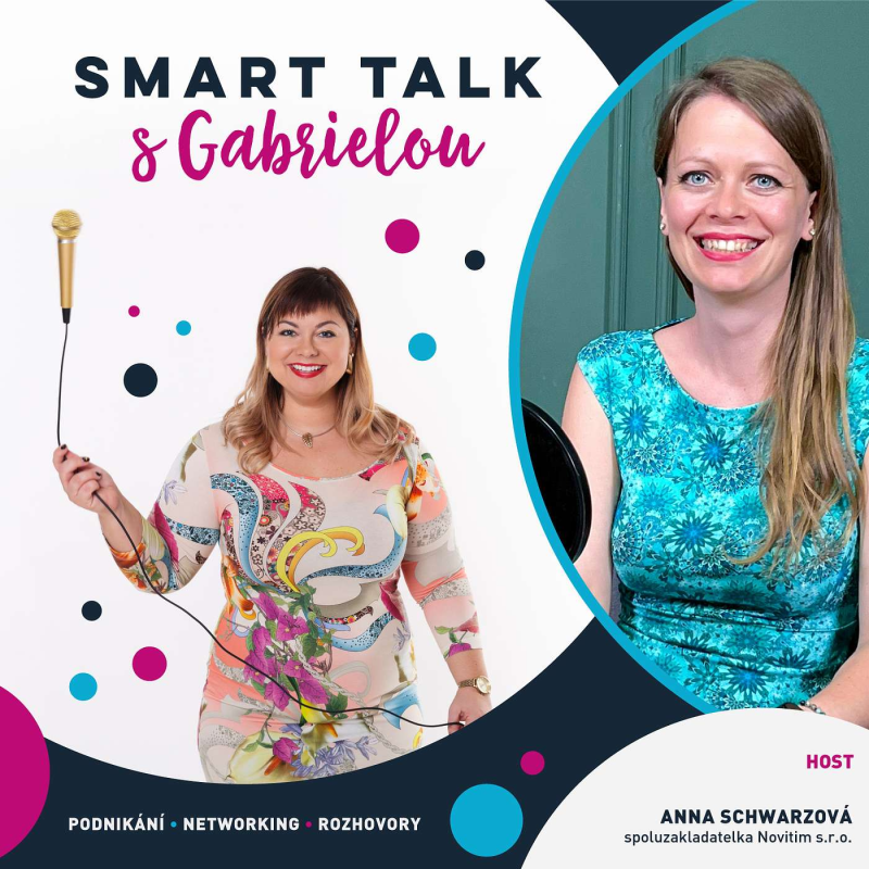 Obrázek epizody Podcast SMART TALK🎙rozhovor s Anna Schwarzová