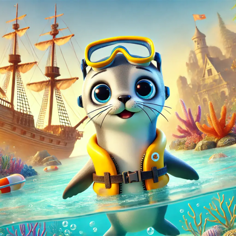 Obrázek epizody Tuleň Tuláček a ztracený poklad moře