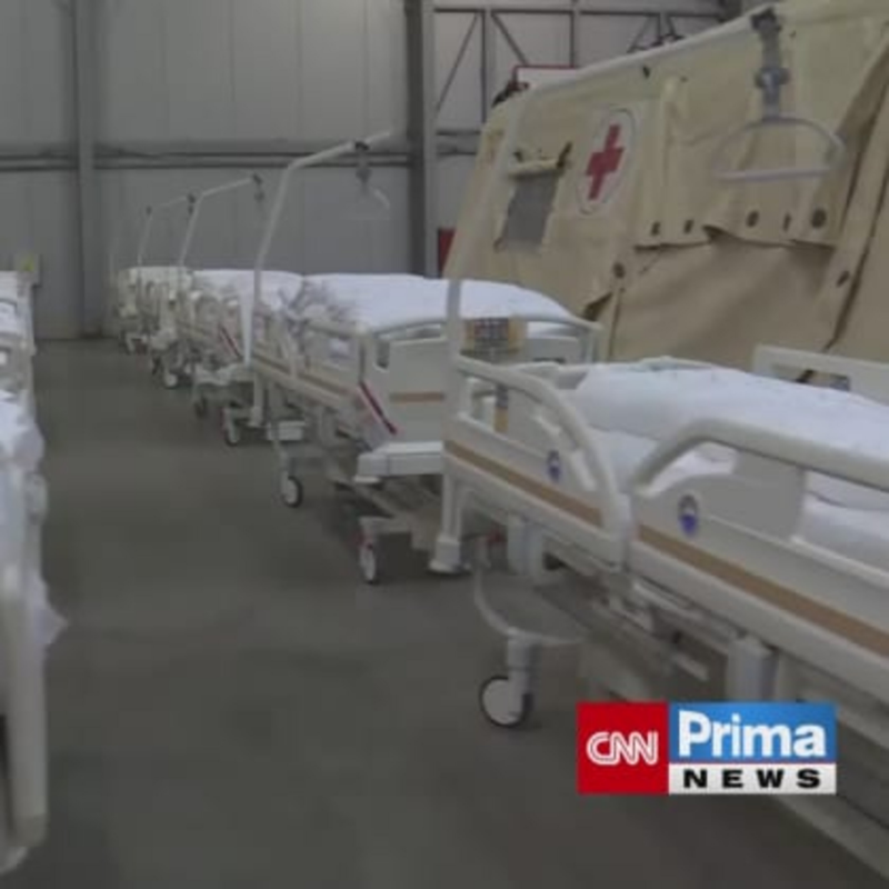 Obrázek epizody V Letňanech by mohla vzniknout polní nemocnice